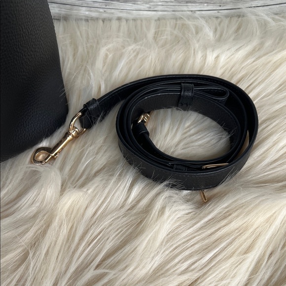 Coach Black Leather Shoulder Bag - Picture 9 of 14